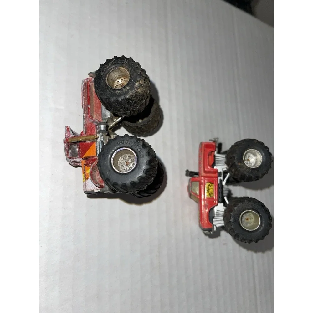 Lot Of 7 Monster Trucks Random Lot‎ Hot Wheels Marjorette